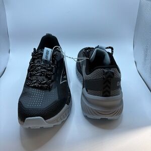 Hi-Tec Womens Trail Running Shoes Black Grey Omphalodes Size 6.5